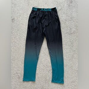 NWOT AQS Mens Ombre Lounge Pants/Base Layer Size Small